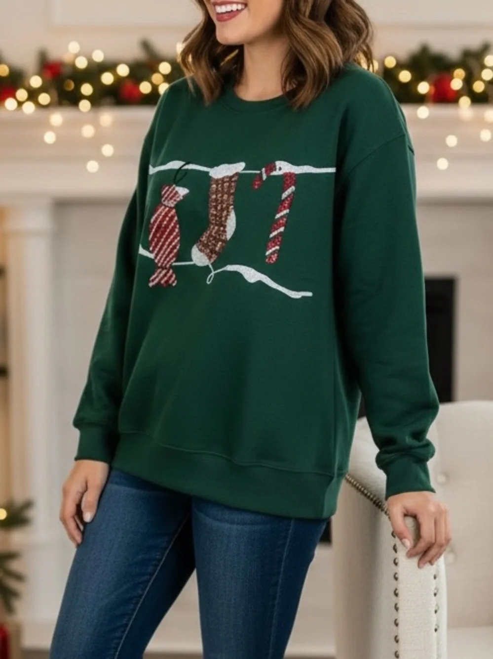 Peach Love California soft crewneck