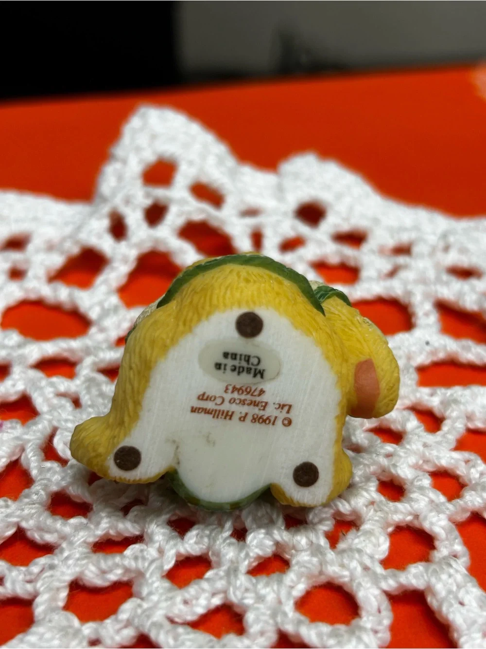 Cherished Teddies cute yellow