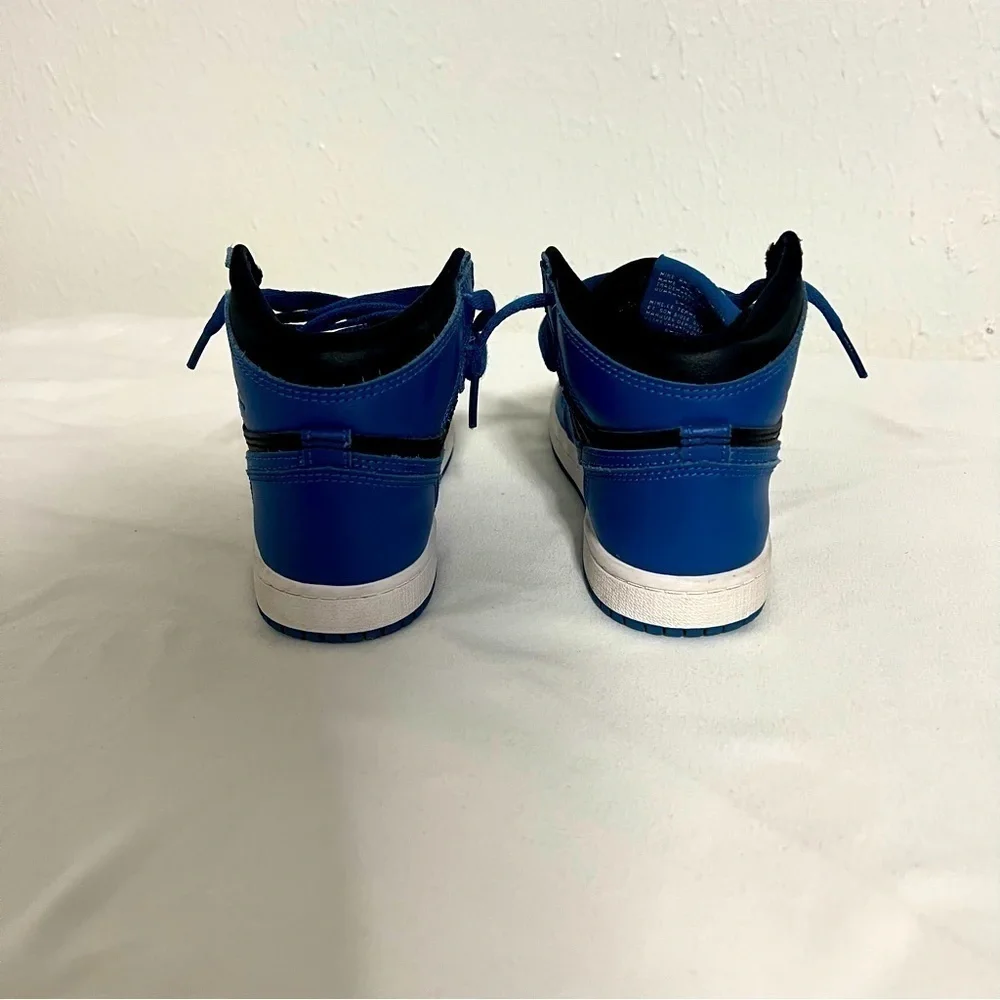 Jordan Air 1 Retro High OG (PS) 13c ‘Dark Marina Blue' Blk/Wht AQ2665-404 EUC