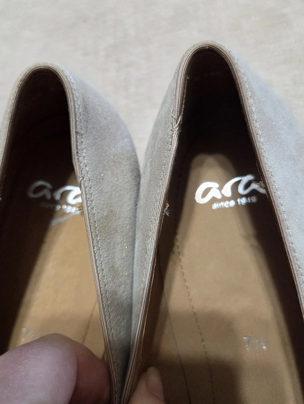 ARA New Classic‎ Tassel Loafer Shoes Womens Size Us 10 Metallic Designer Luxury