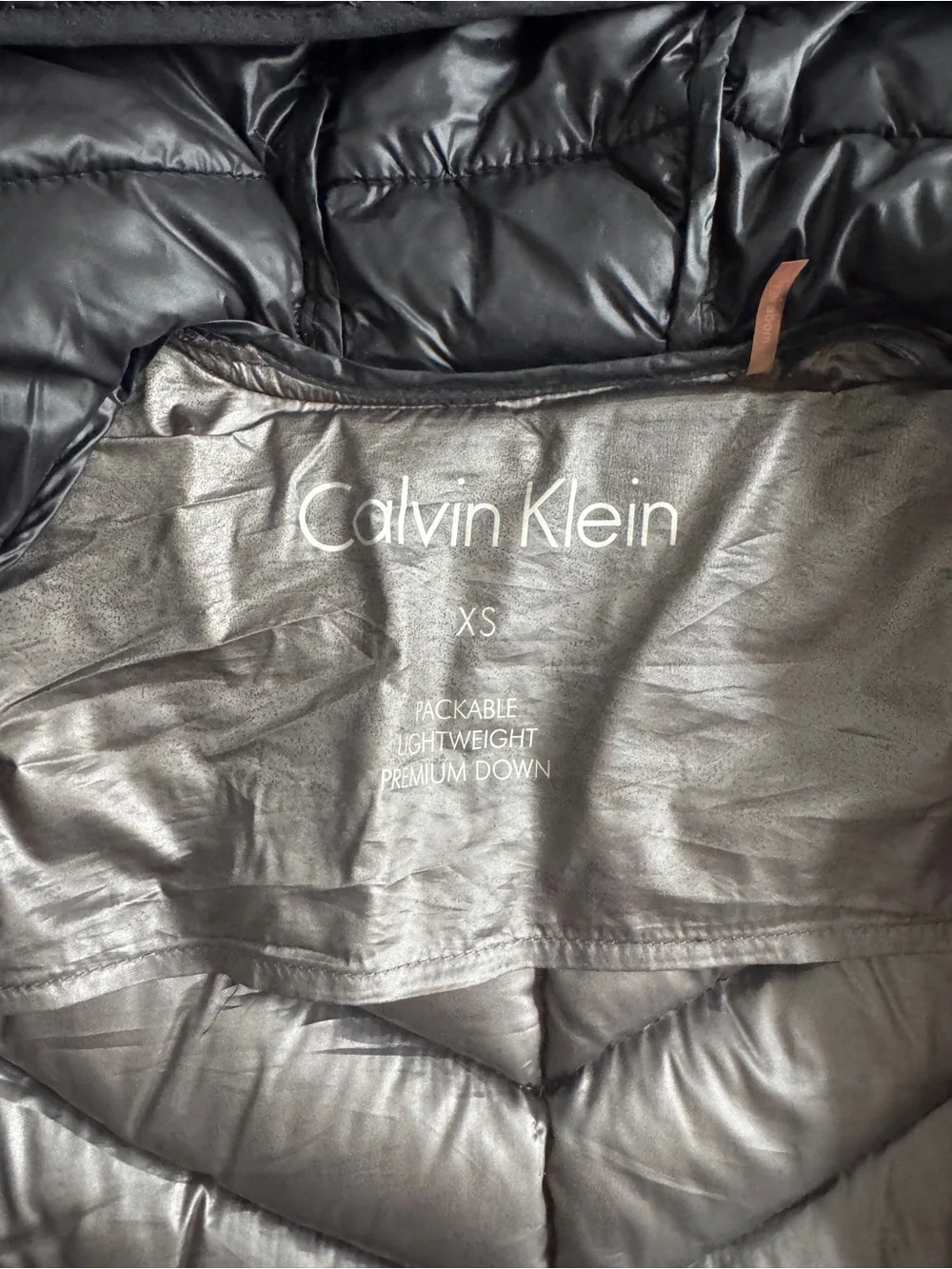 Calvin Klein lightweight insulated