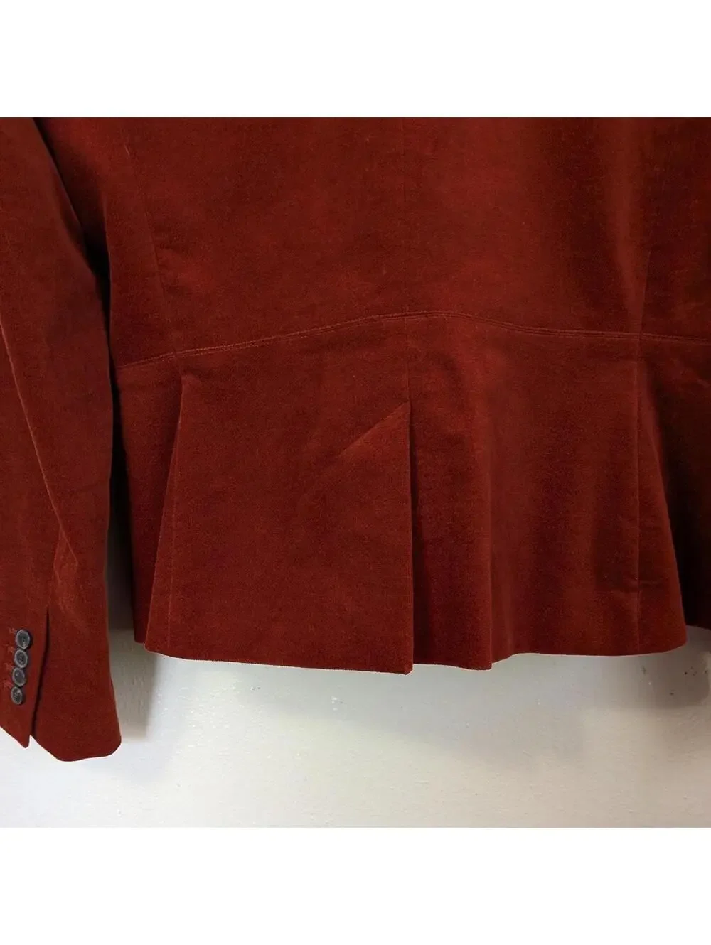 Talbots rust velvet