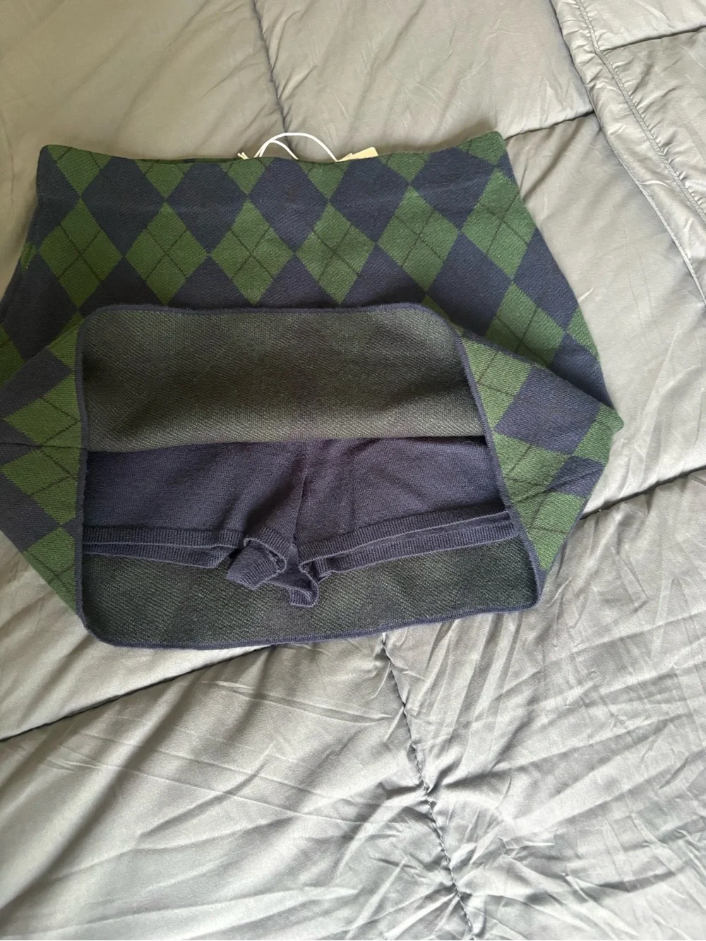 Show Me Your MuMu fitted argyle