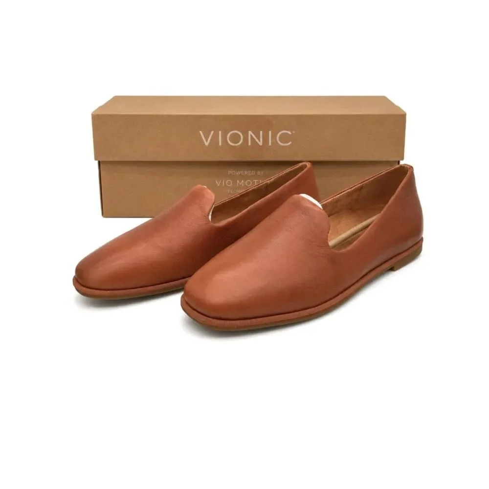 Vionic smooth tan