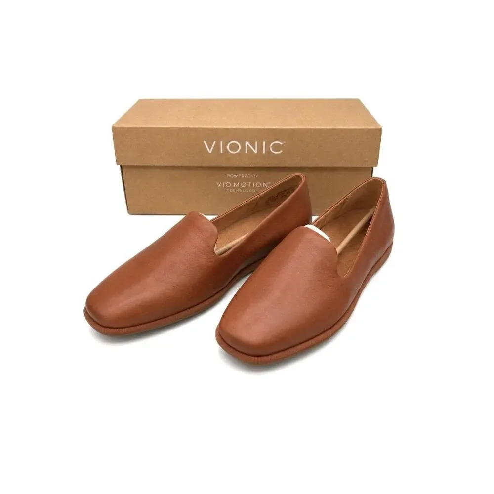 Vionic smooth tan