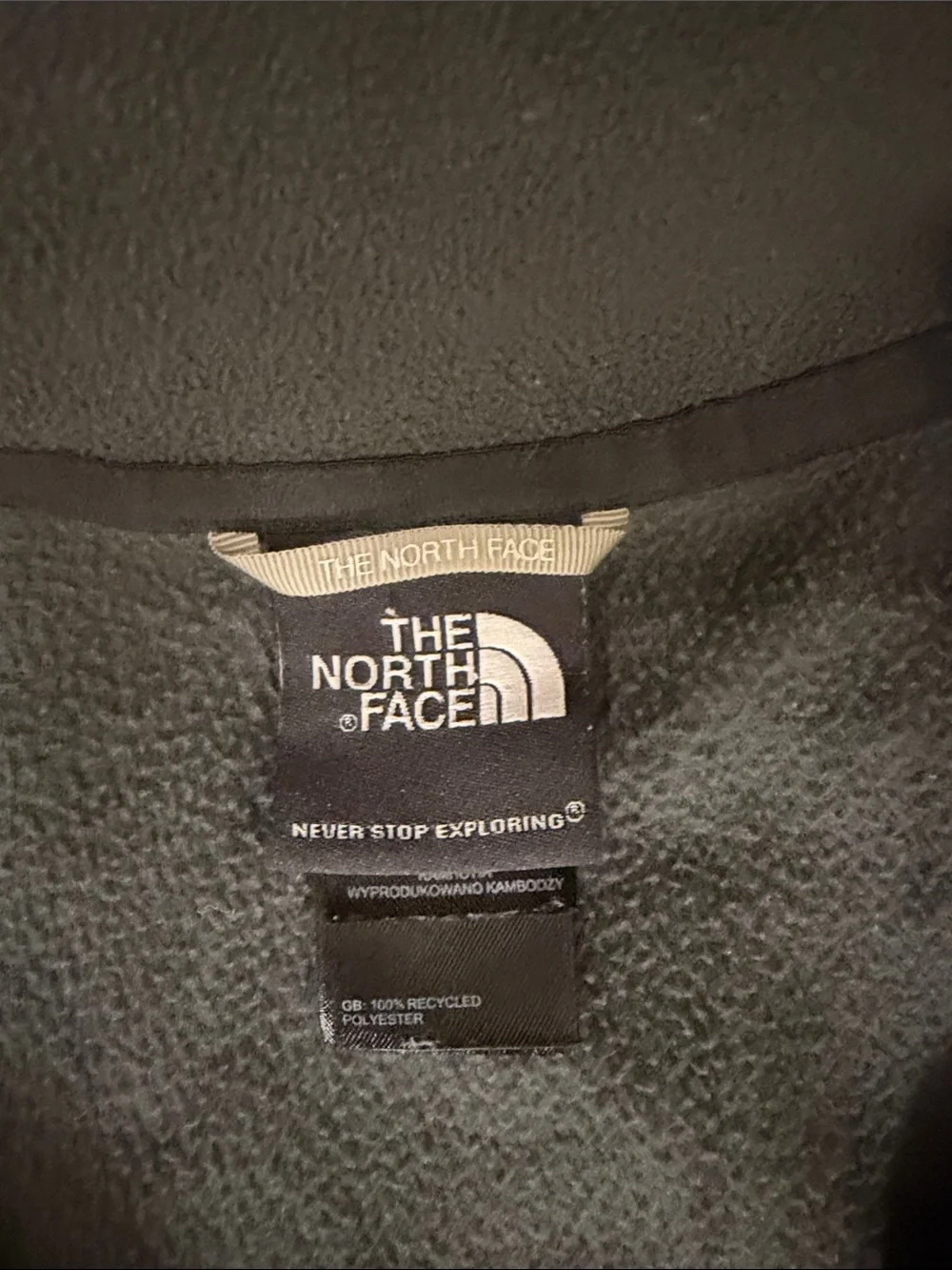 The North Face soft fleece