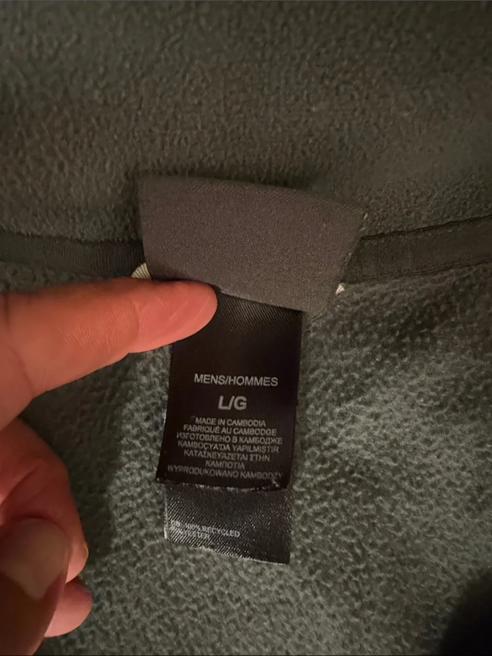 The North Face soft fleece