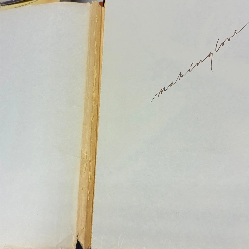 Vintage Book -Making Love Patricia E. Riley
