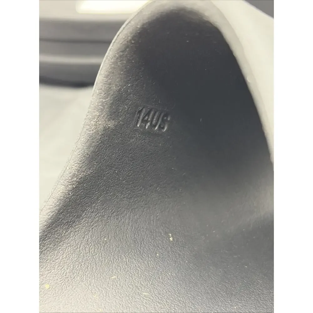 Yeezy YS-01 Slides Size Men’s US 14 Black Color NESw With Bag