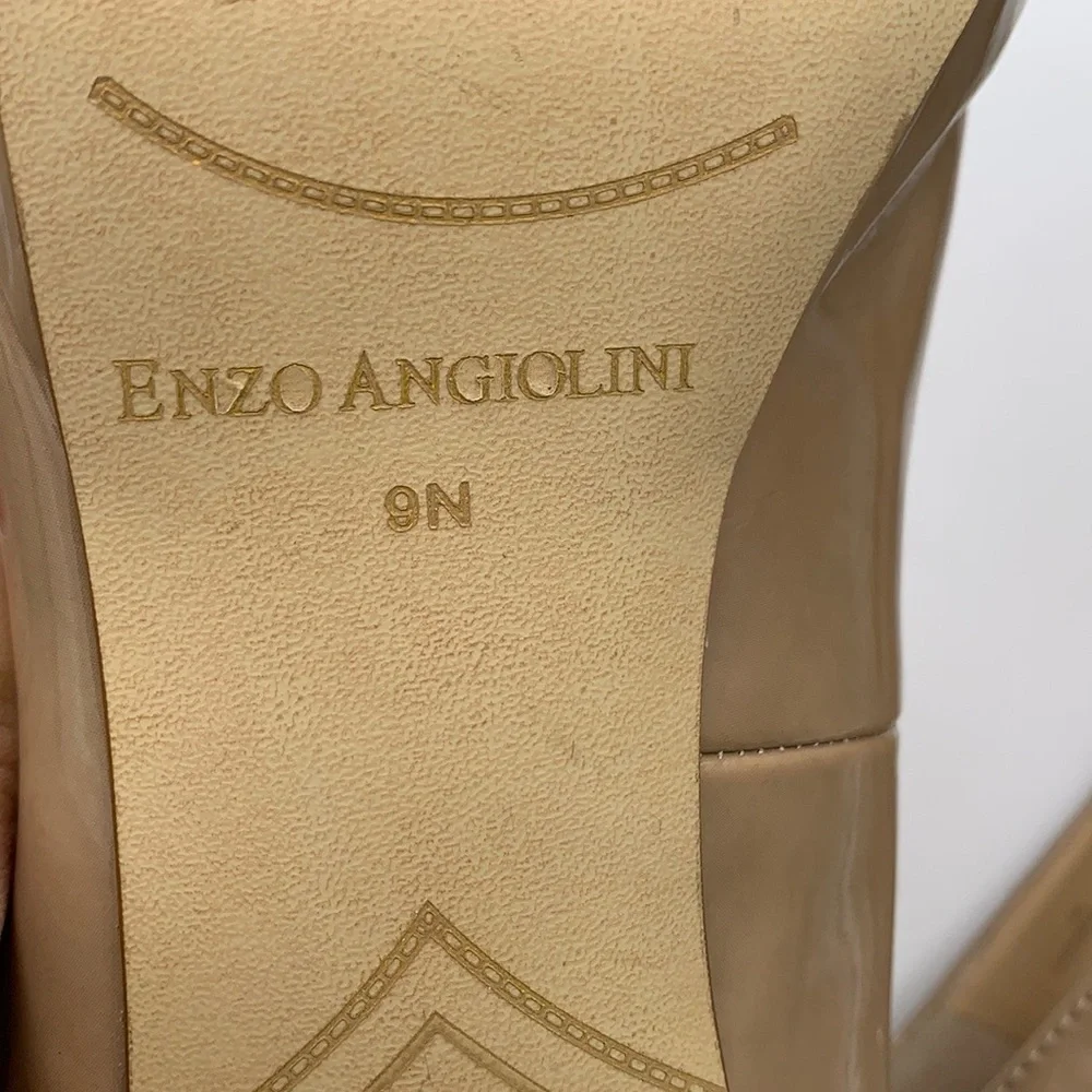 Enzo Angiolini Nude Heels Size 9