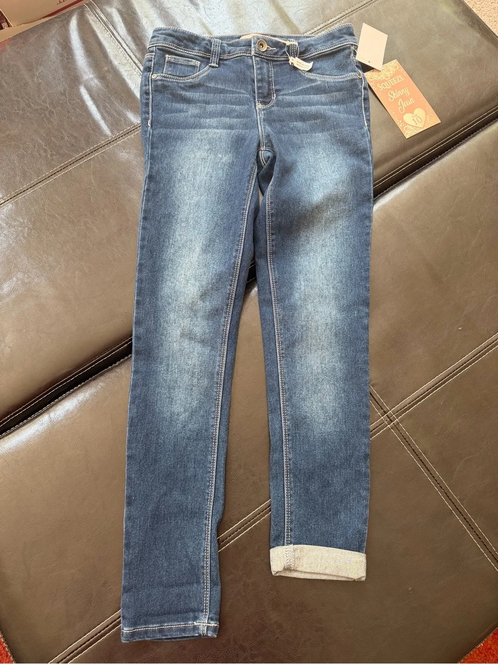 Squeeze stretch denim