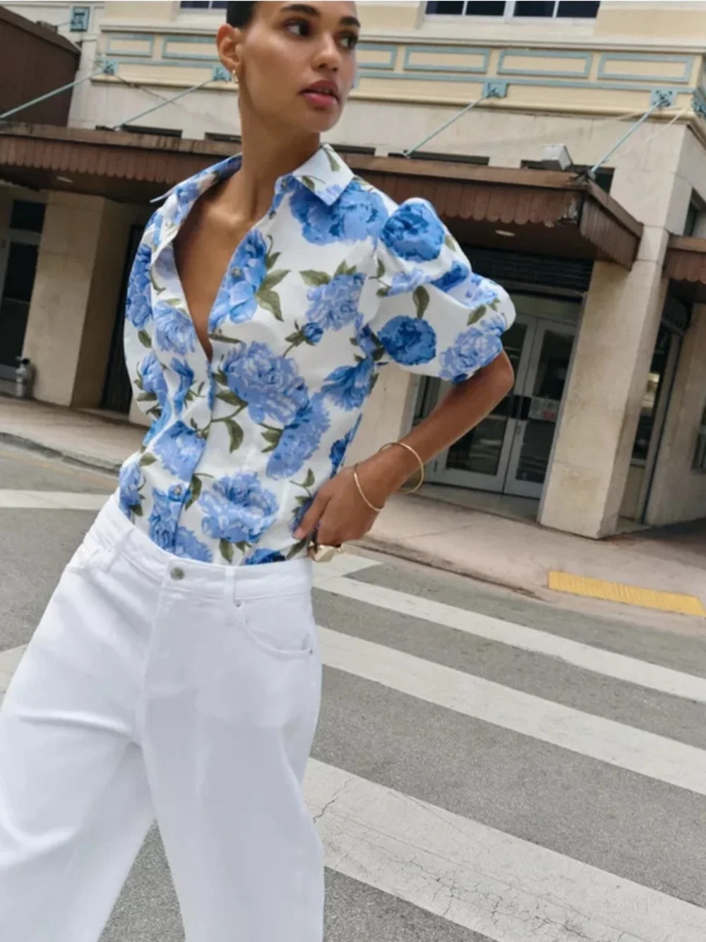 Zara elegant white