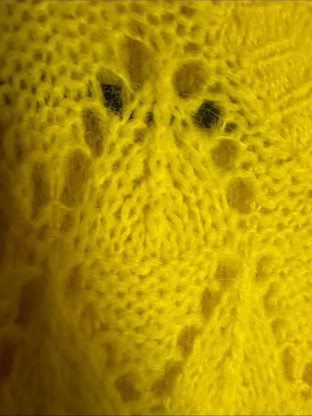 Anthropologie bright yellow