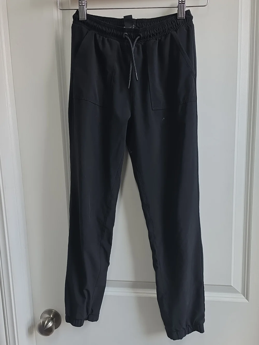 Athleta Kids Black Drawstring Jogger Pants