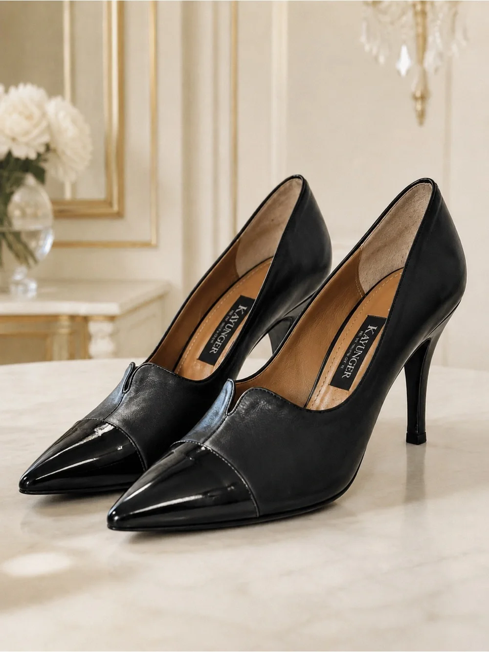 Kay Unger sophisticated black