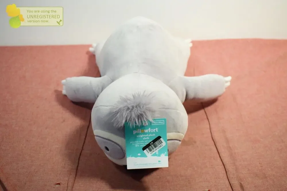 Pillowfort Sloth Weighted Plush