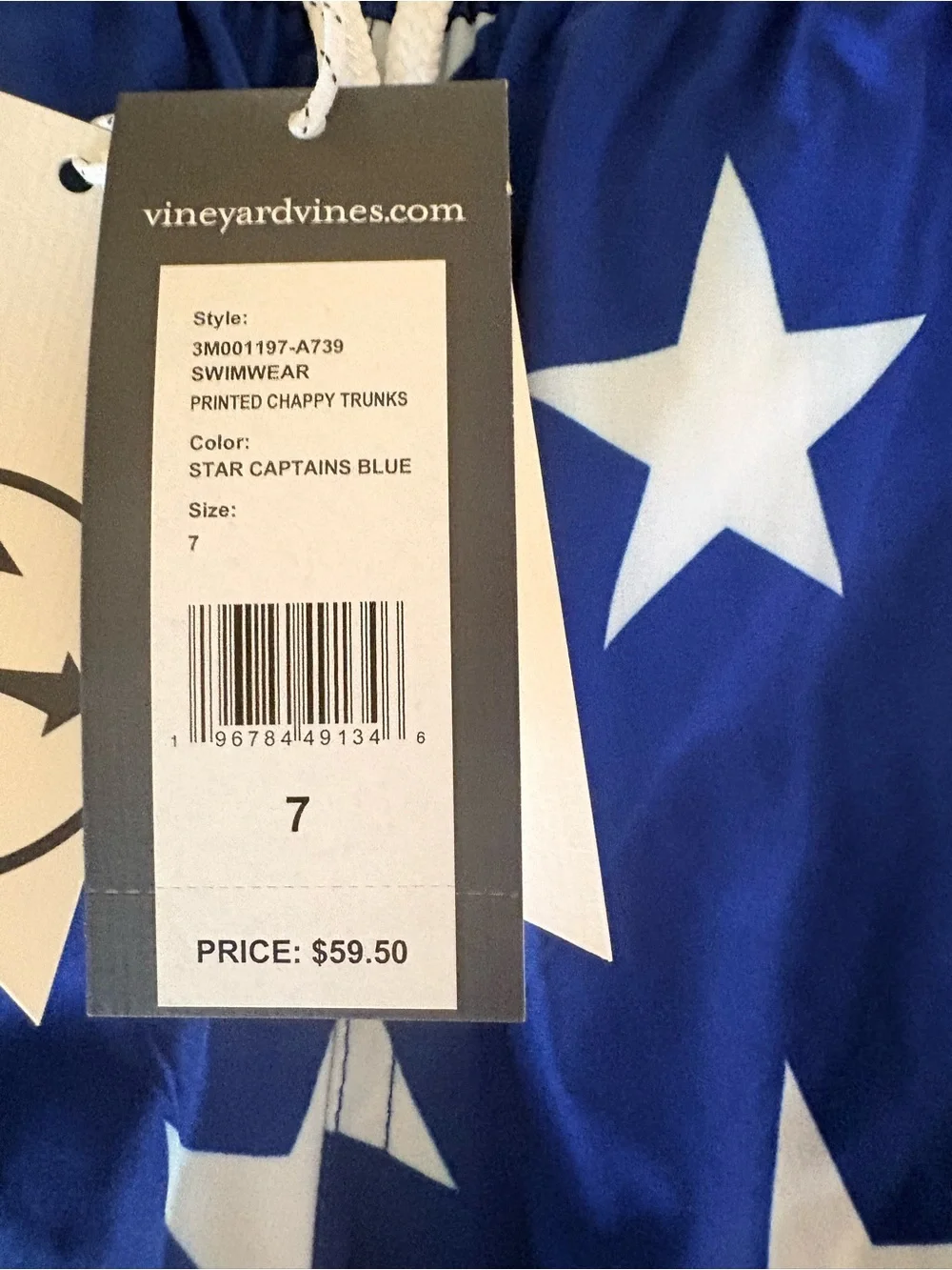 Vineyard Vines bold blue
