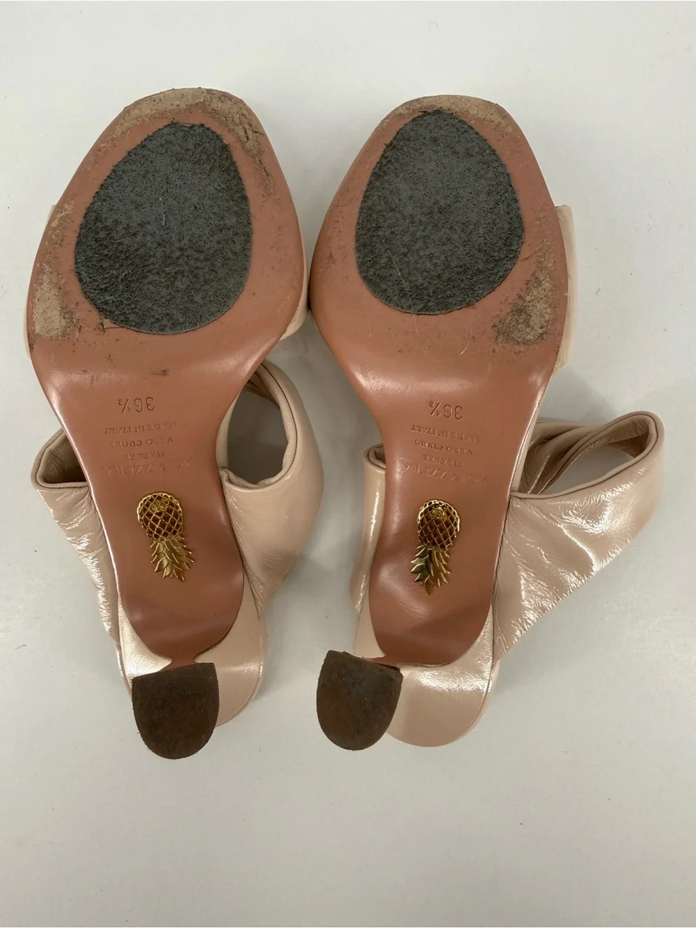 Aquazzura patent leather