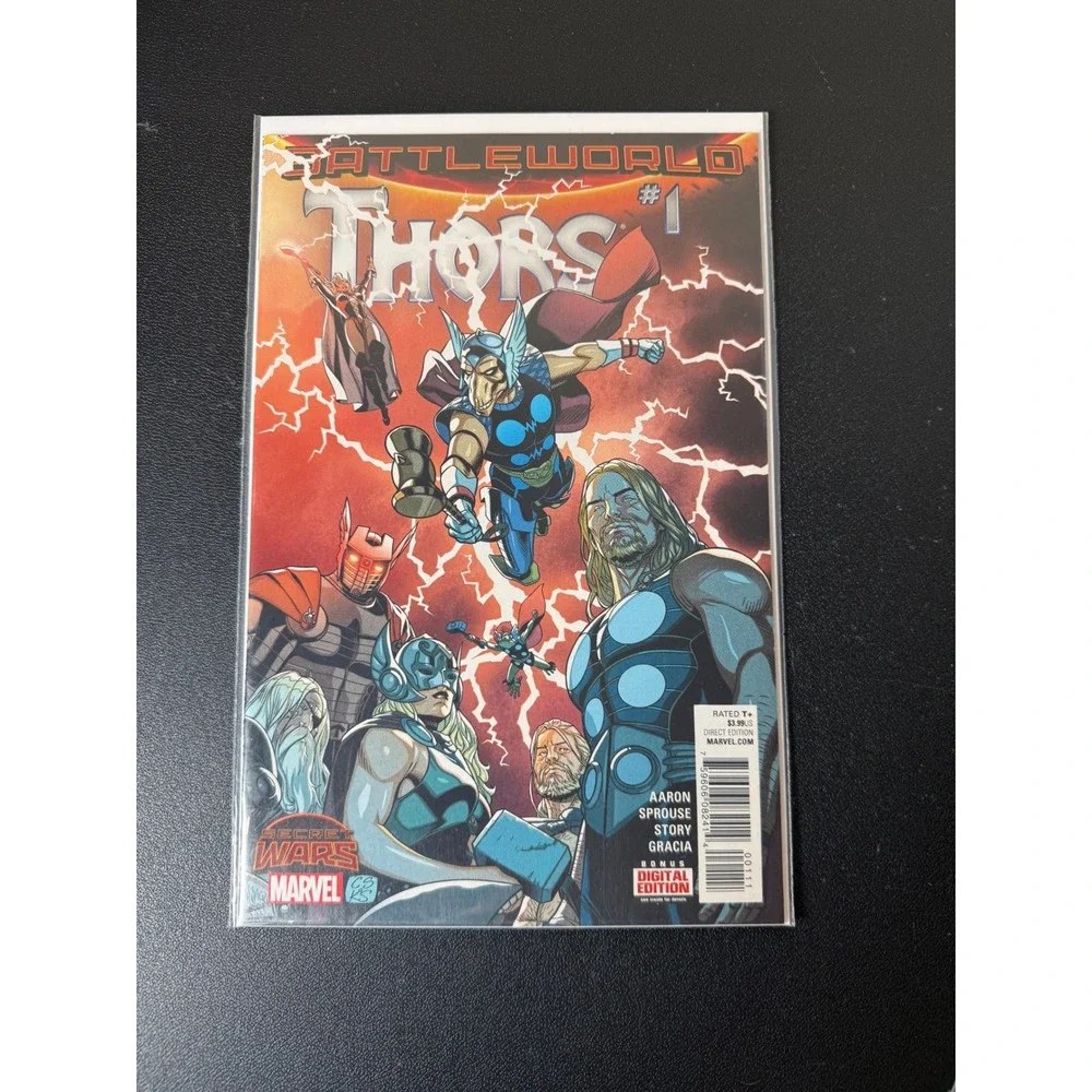 Marvel Thors #1 Secret Wars Battleworld Jason Aaron Chris Sprouse 2015 Comic‎