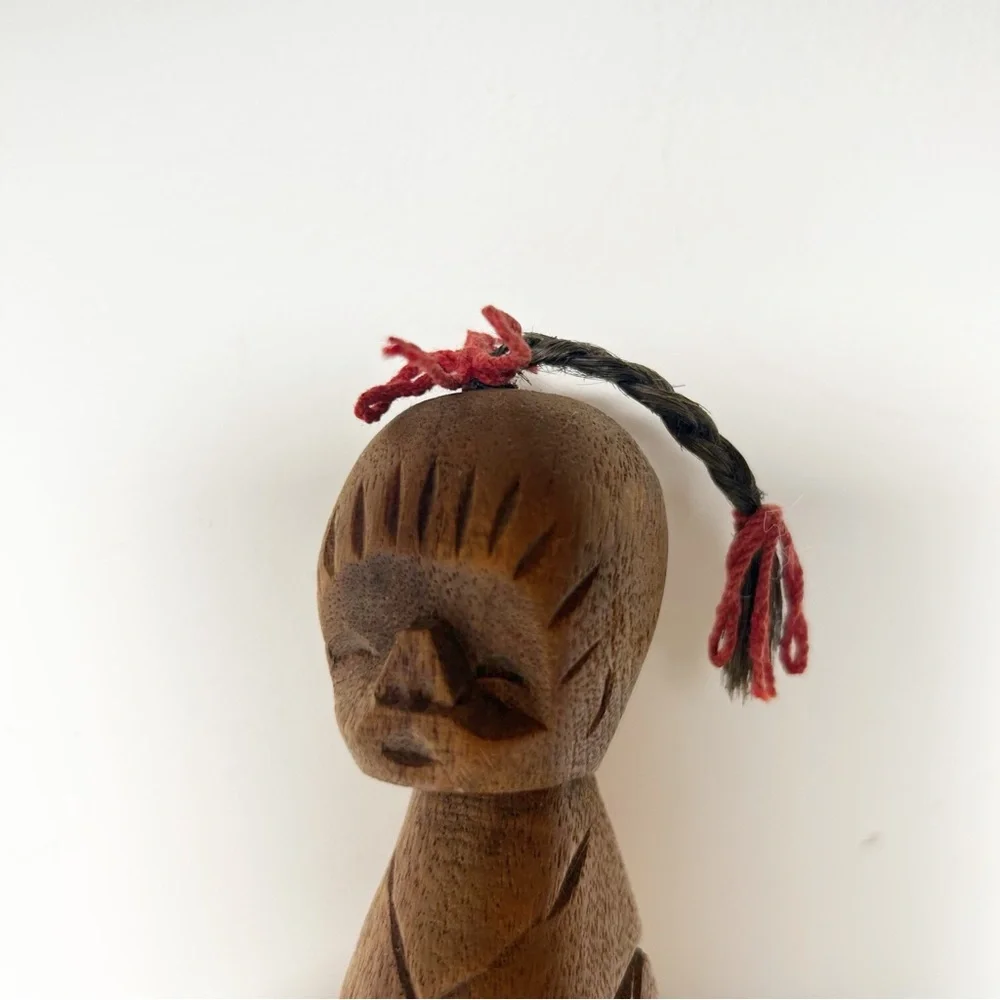 Vintage hand carved