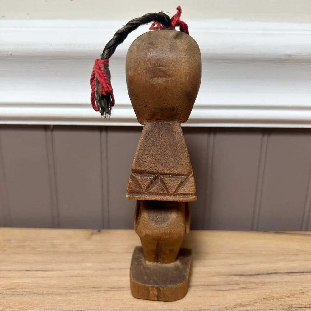 Vintage hand carved