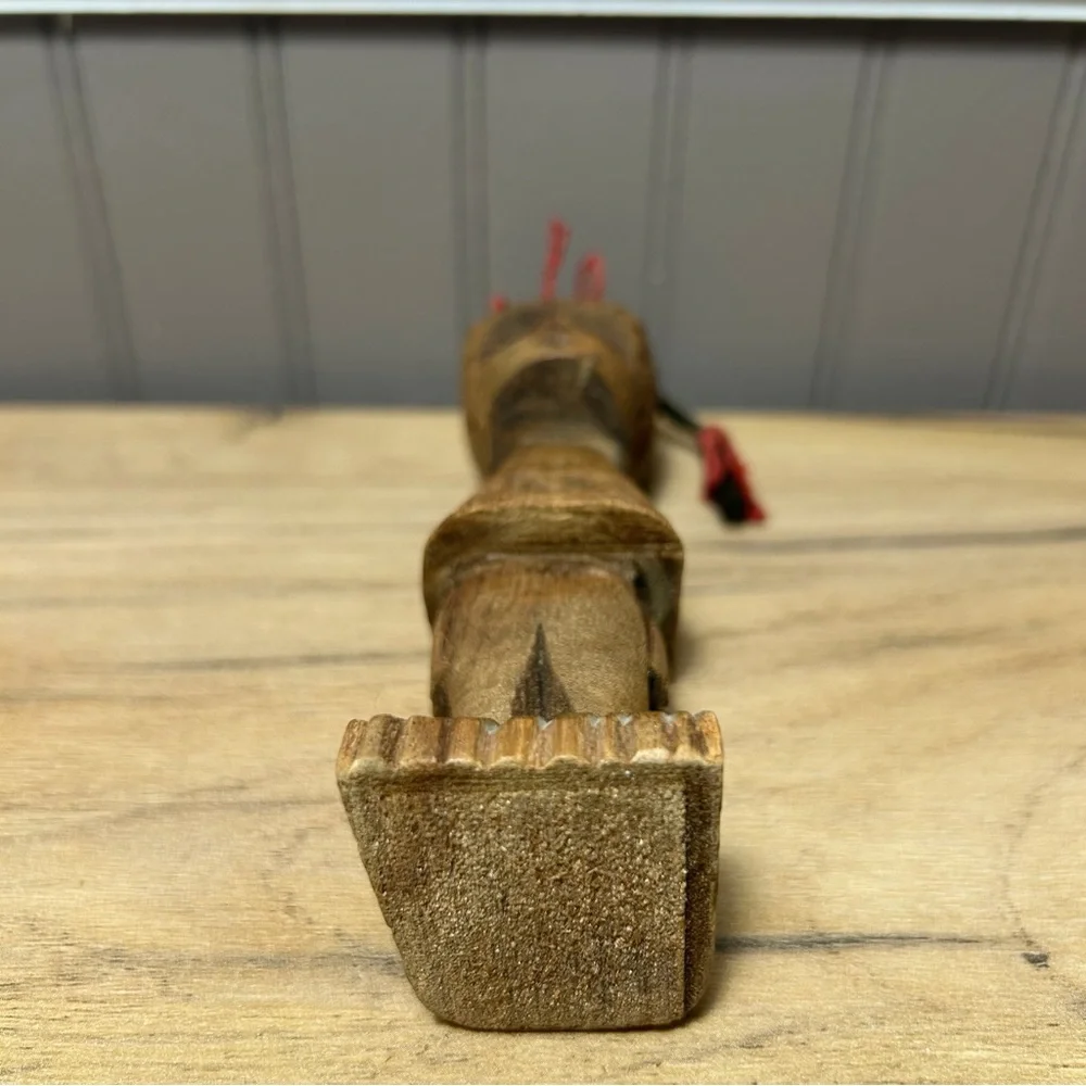 Vintage hand carved