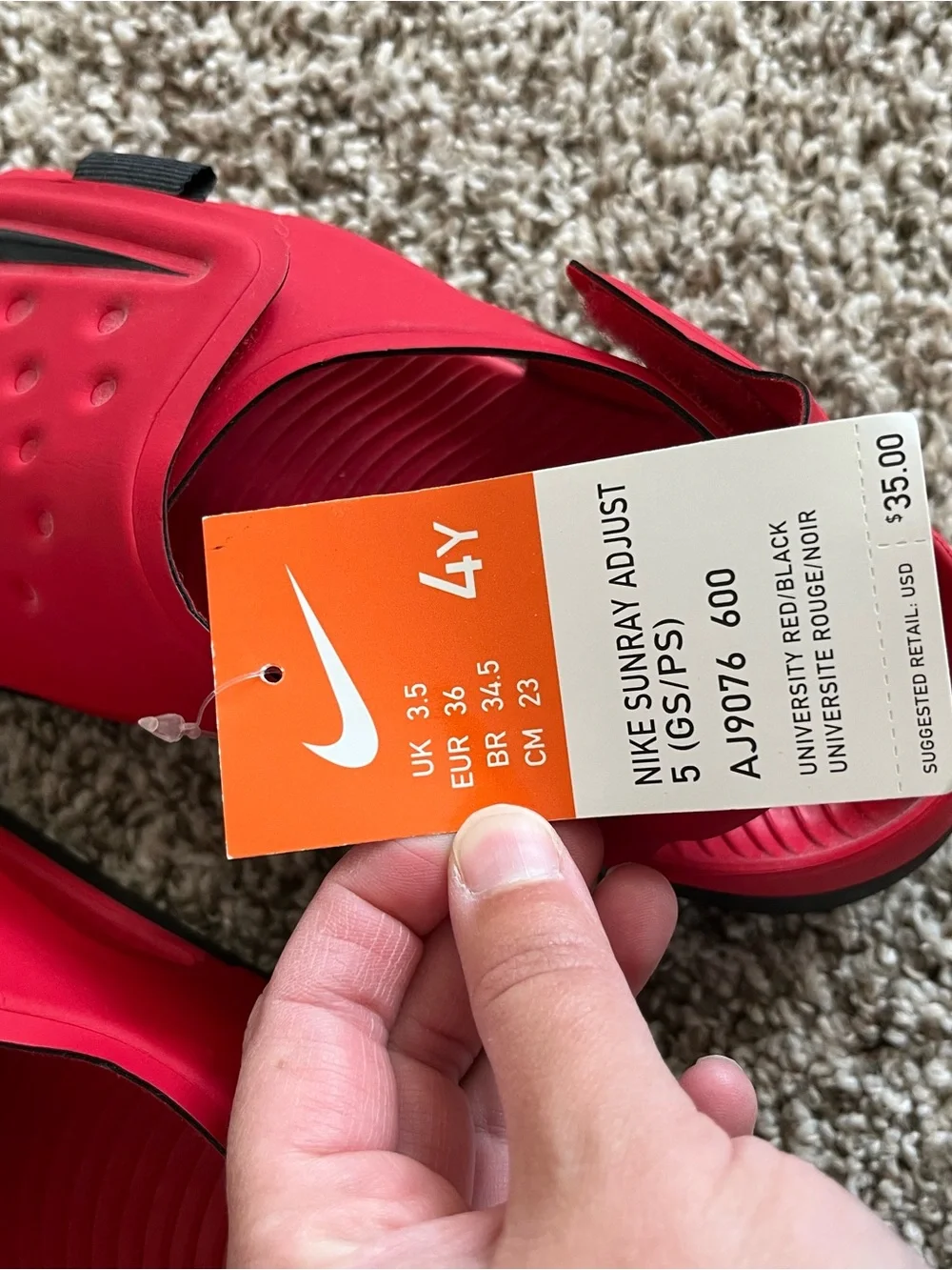 Nike new tags