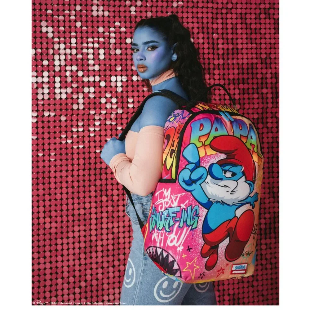 Sprayground papa smurf