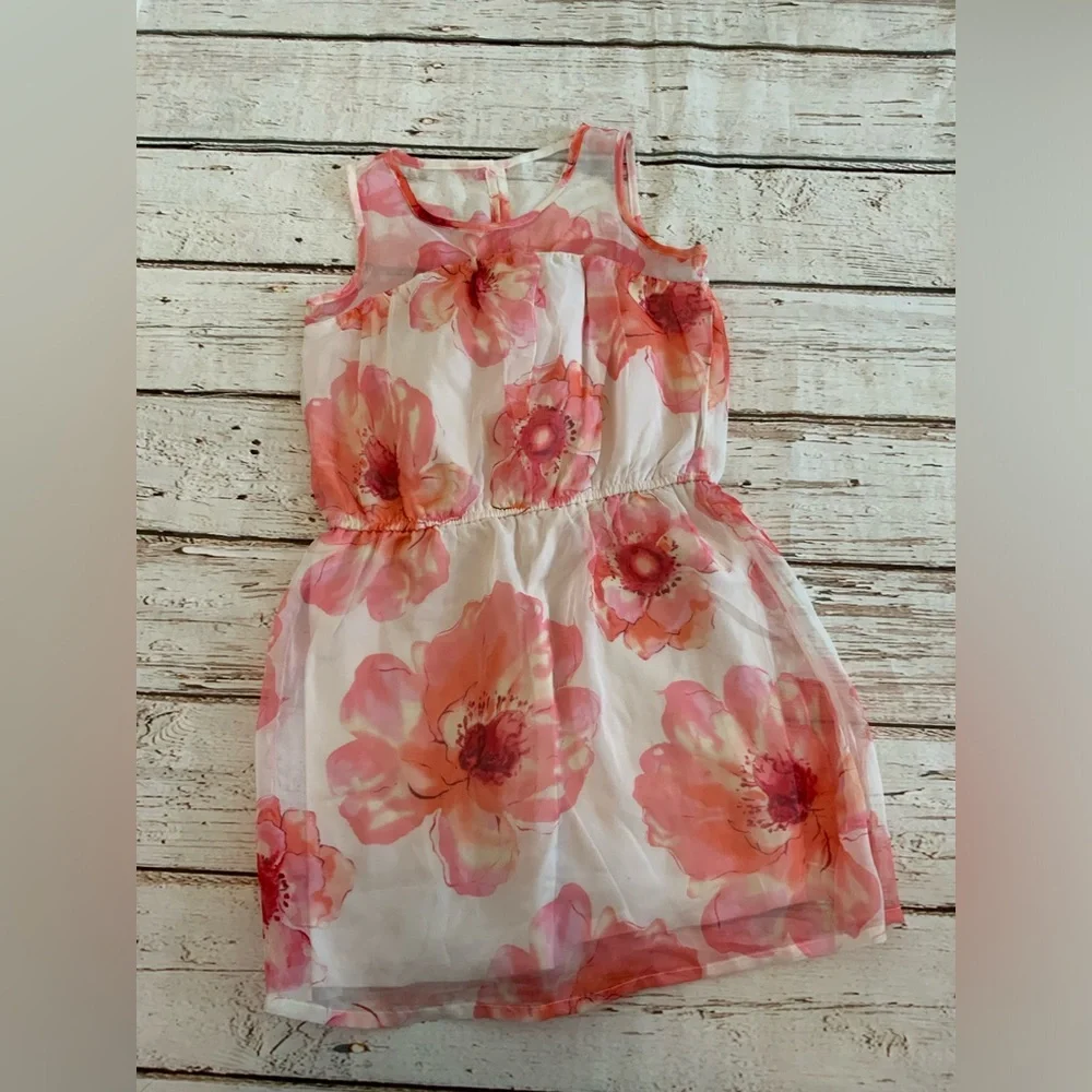 Gap Kids Pink Floral Dress‎ - Size Medium