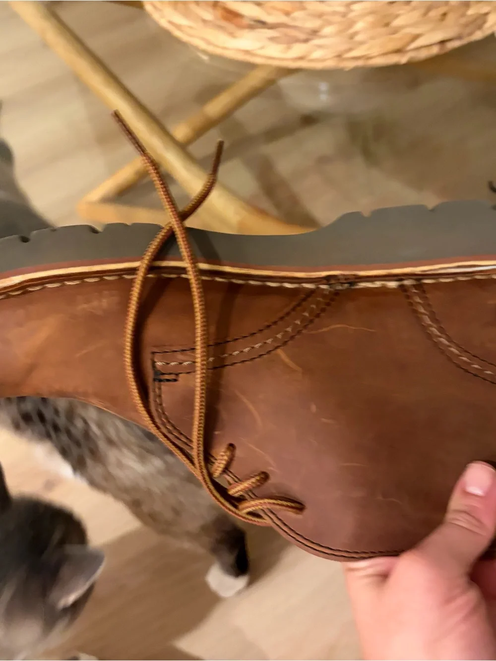 Clarks smooth tan