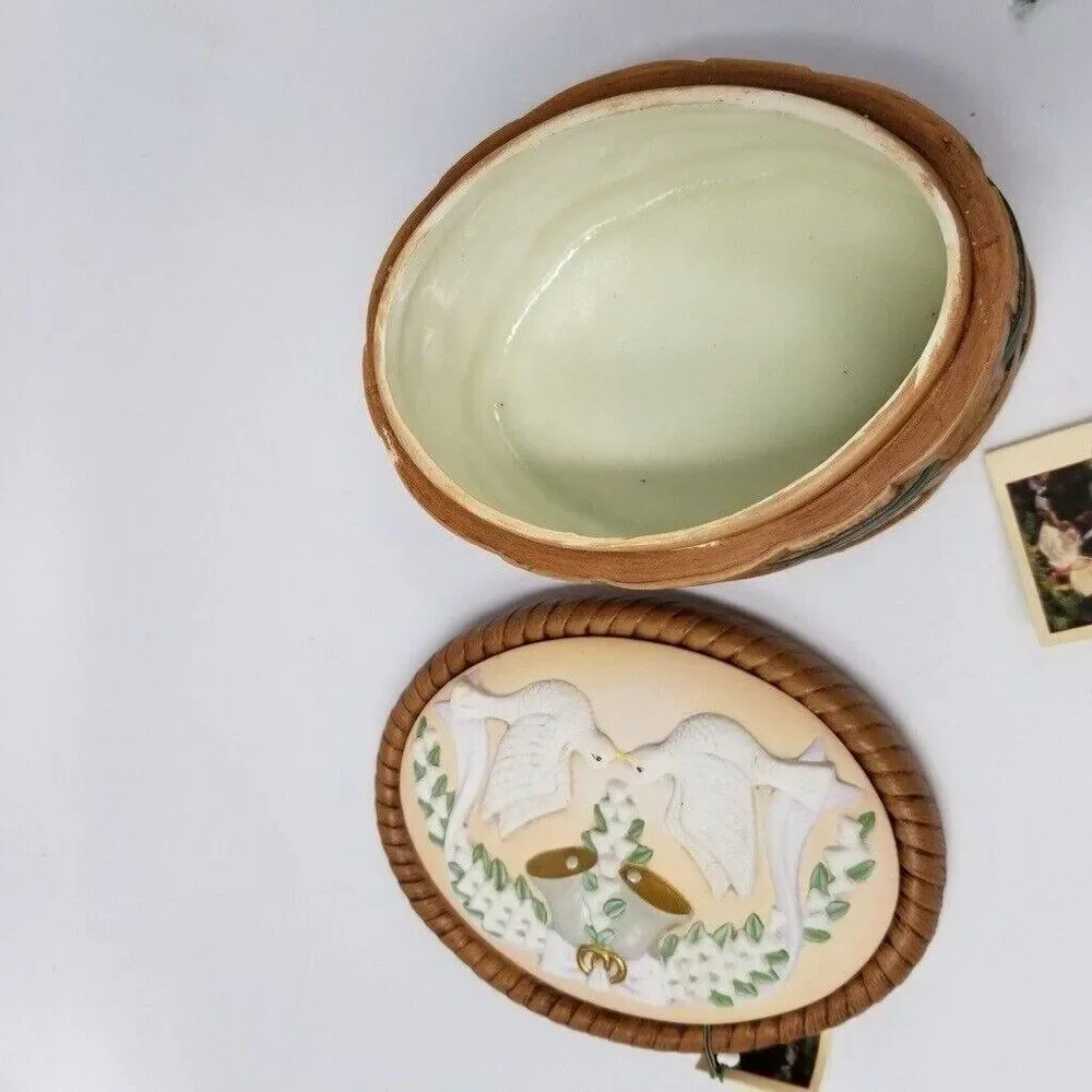 Handmade ceramic covered