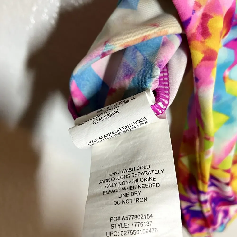 Speedo multicolor tankini