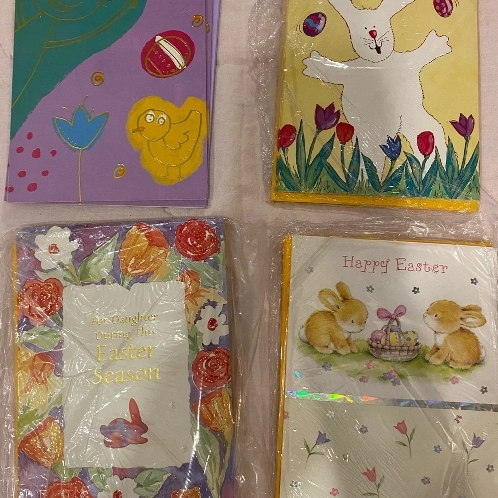 Easter Parade Easter Cards (DN) Lot of 4