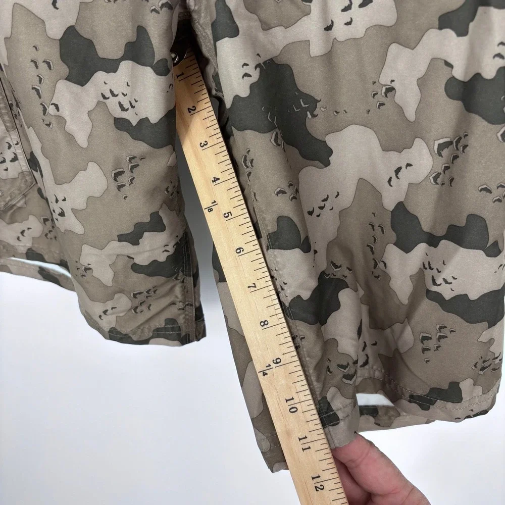 Simms Board‎ Shorts Mens XXL Gray Camo Unlined Cargo Fishing Swim Trunks Outdoor