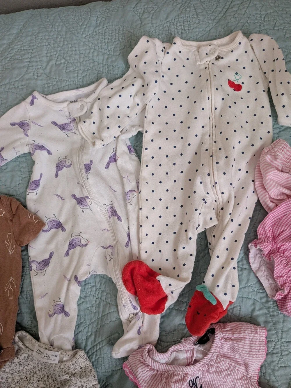 26 Piece Baby Girl Clothes. Carter's, Old Navy, Nautica And More. NB -12 Months
