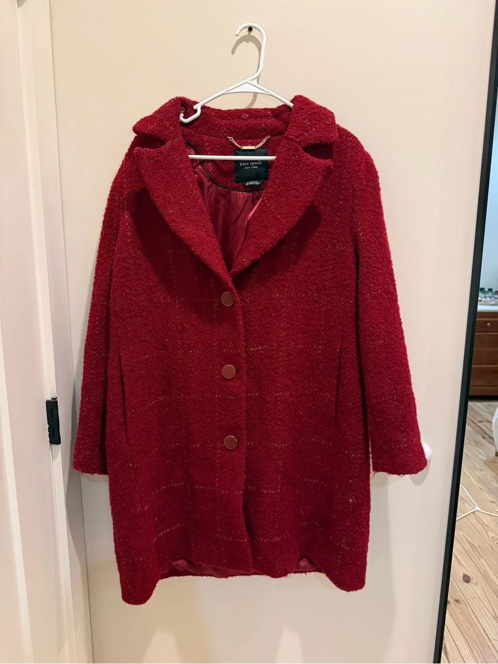 Kate Spade Wool Blend Coat