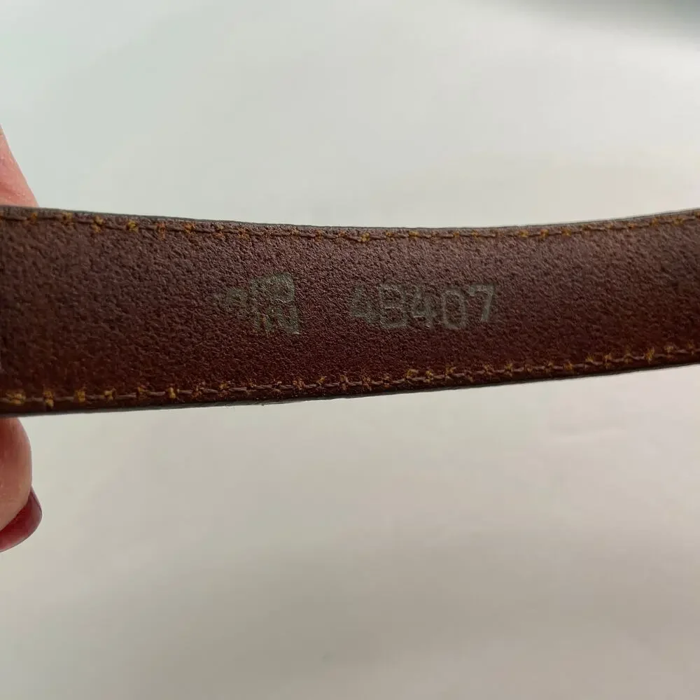 Brighton leather belt