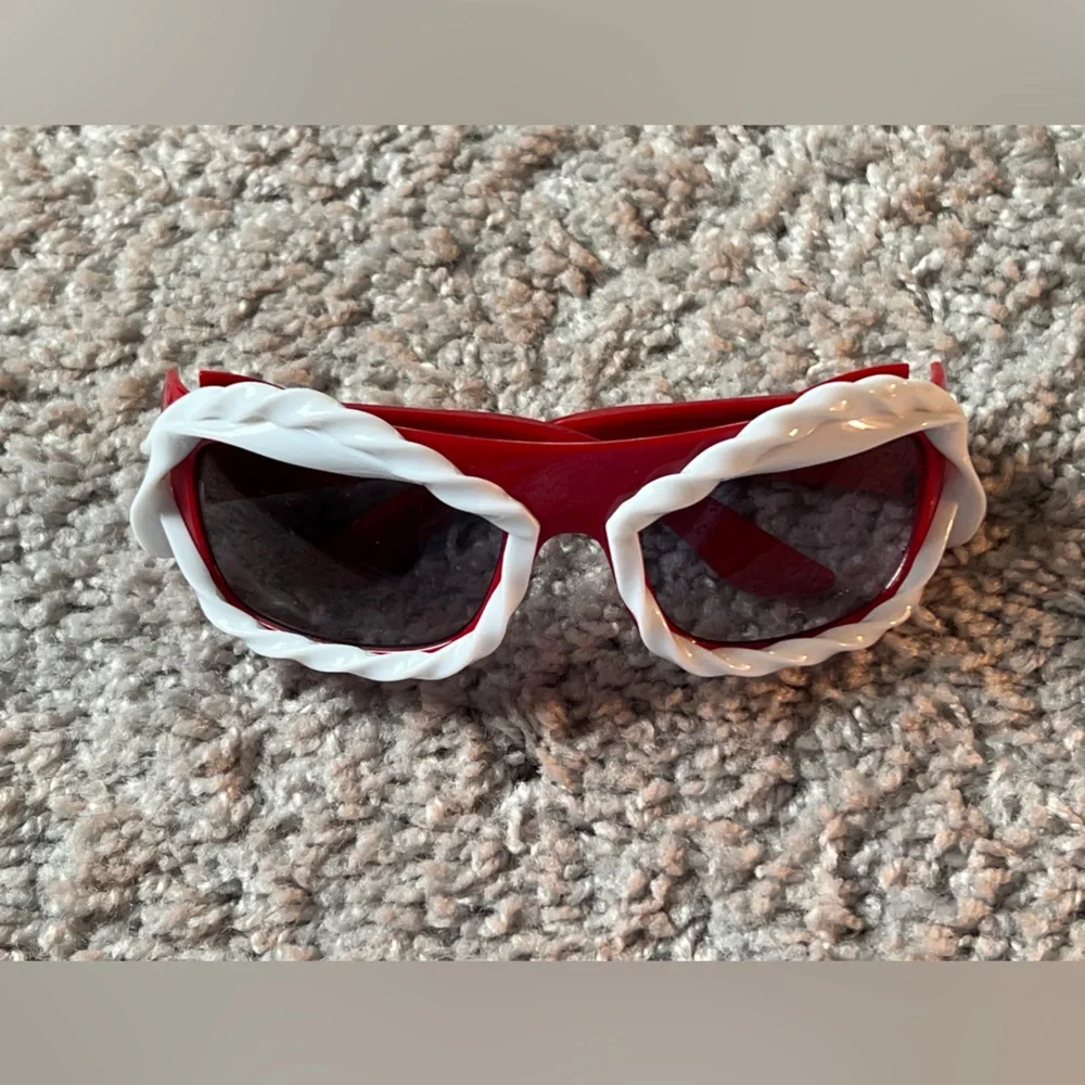 Red and White Sunglasses