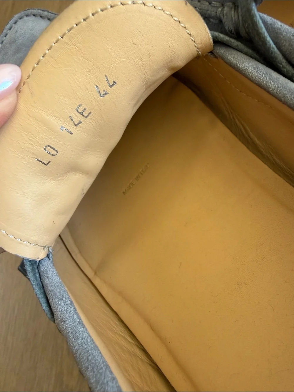 Dior suede loafers