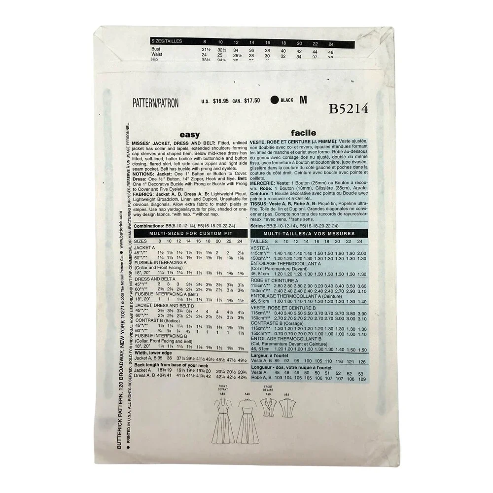 Butterick all items