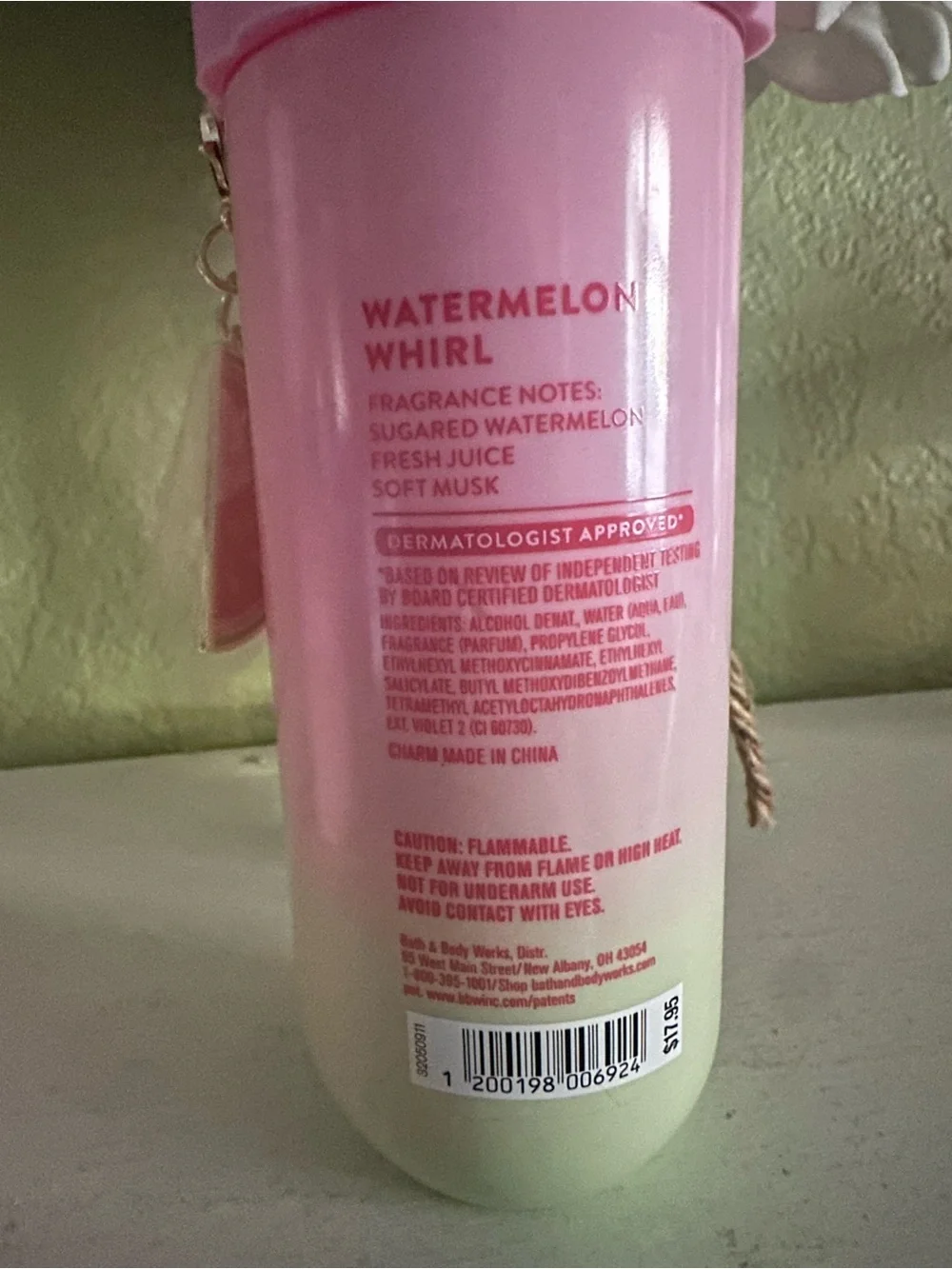 Bath & Body Works watermelon whirl