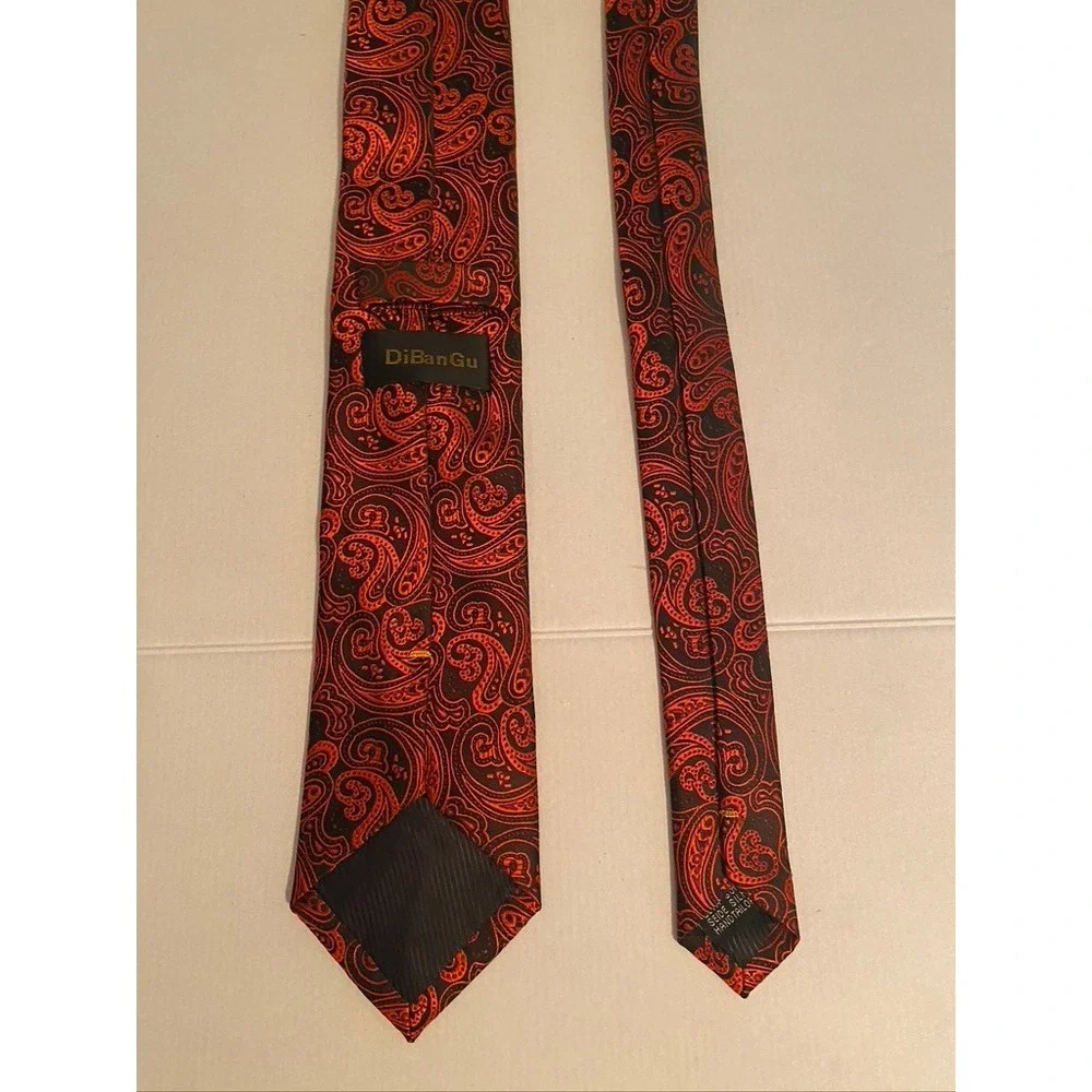 DiBanGu silk necktie
