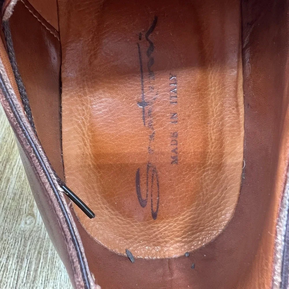 Santoni goodyear welted