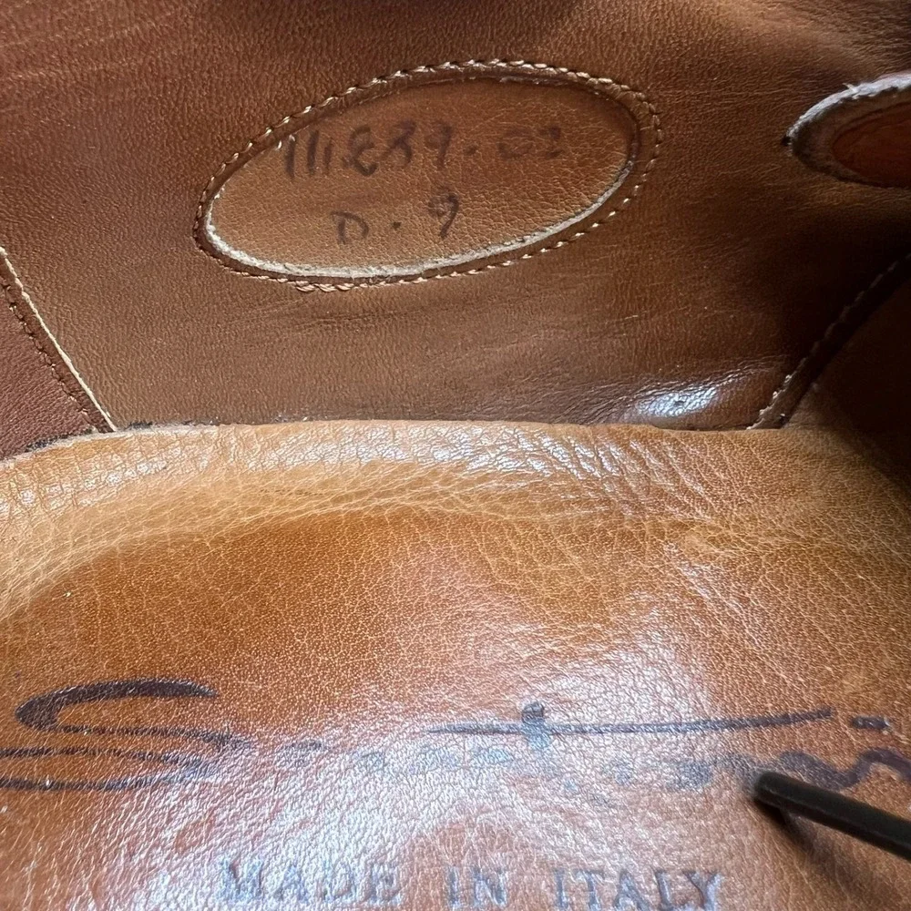 Santoni goodyear welted