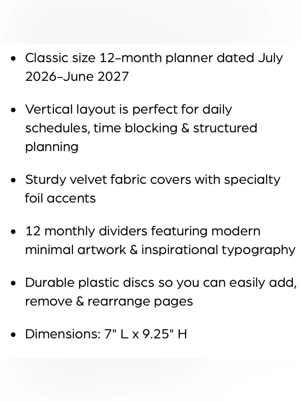 N/A happy planner