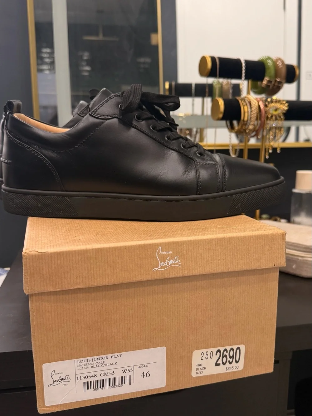 Christian Louboutin sleek black