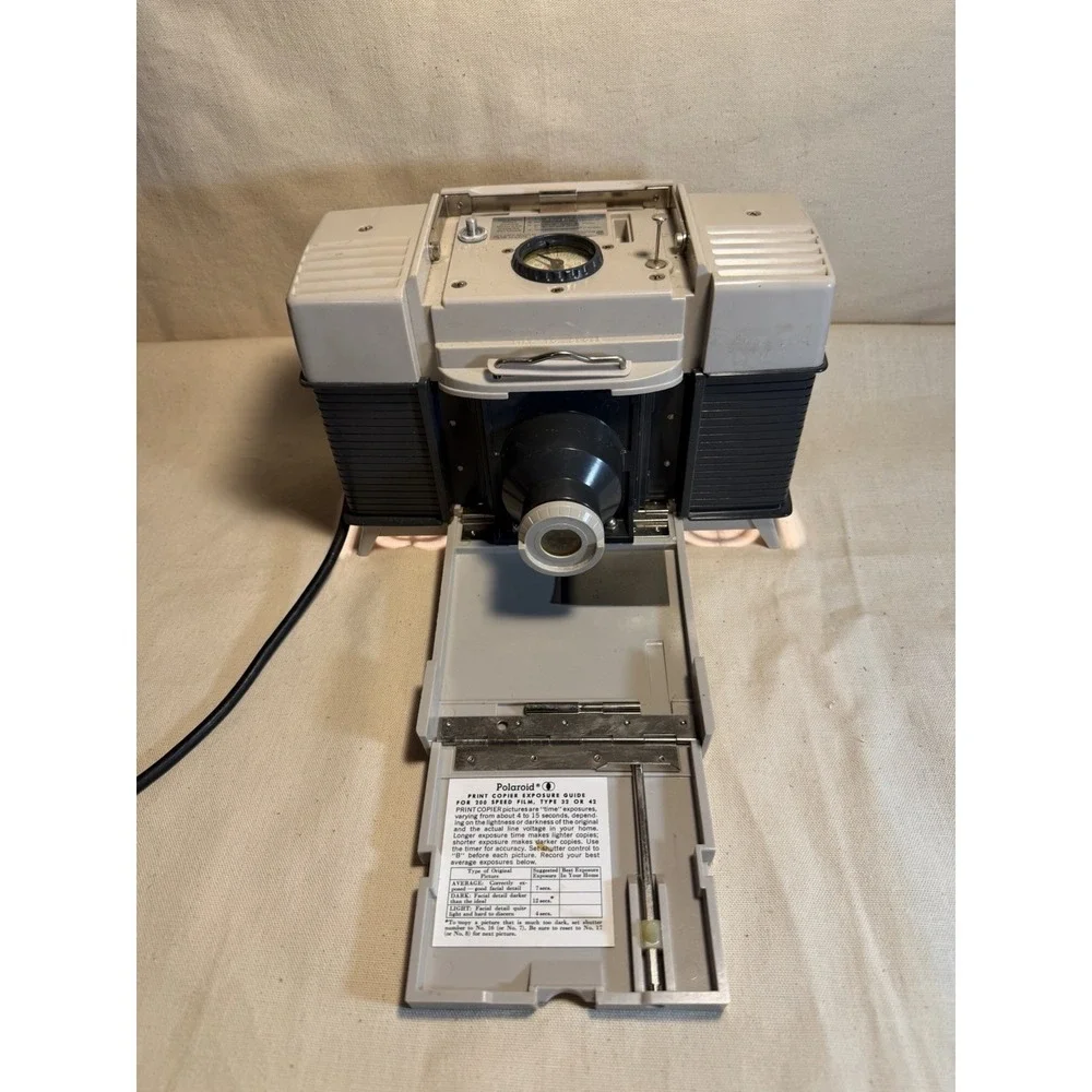 Vintage Polaroid Print Copier Model 240 –‎ Works, Rare 1950s Photo Equipment