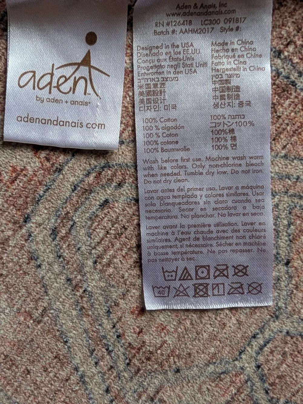 aden + anais cotton muslin