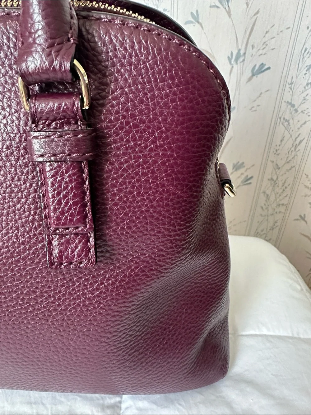 kate spade structured pebbled