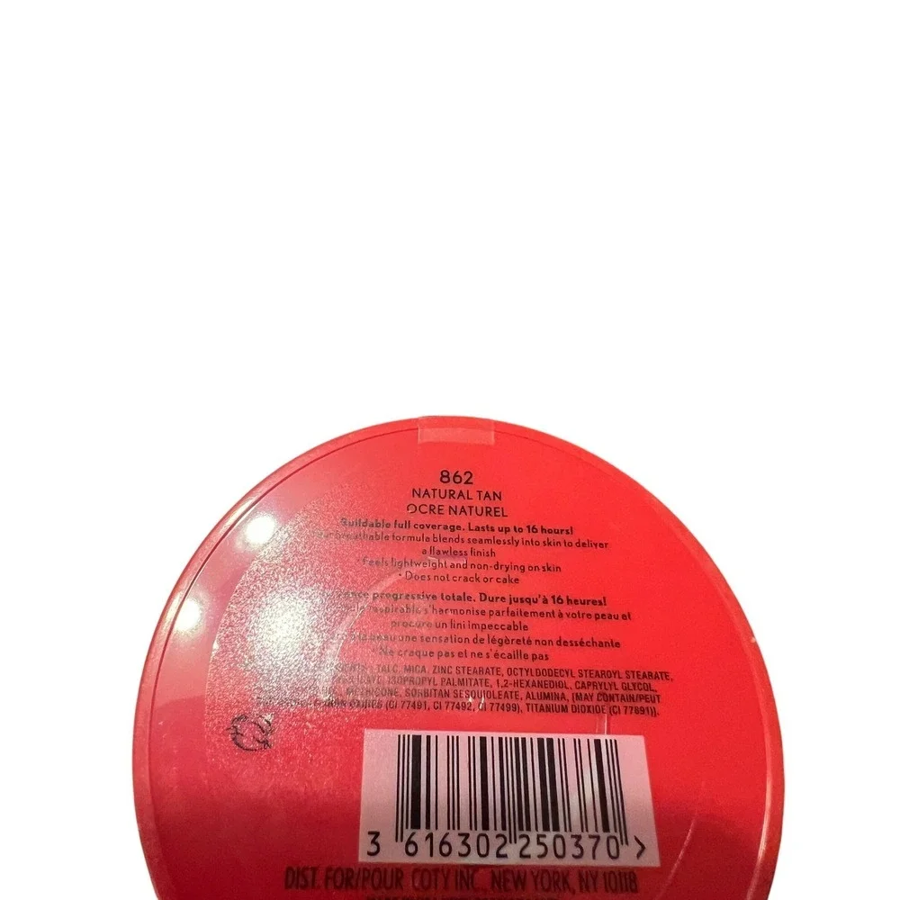 COVERGIRL Outlast Extreme Wear Pressed Powder Natural‎ Tan 862 Full Coverage